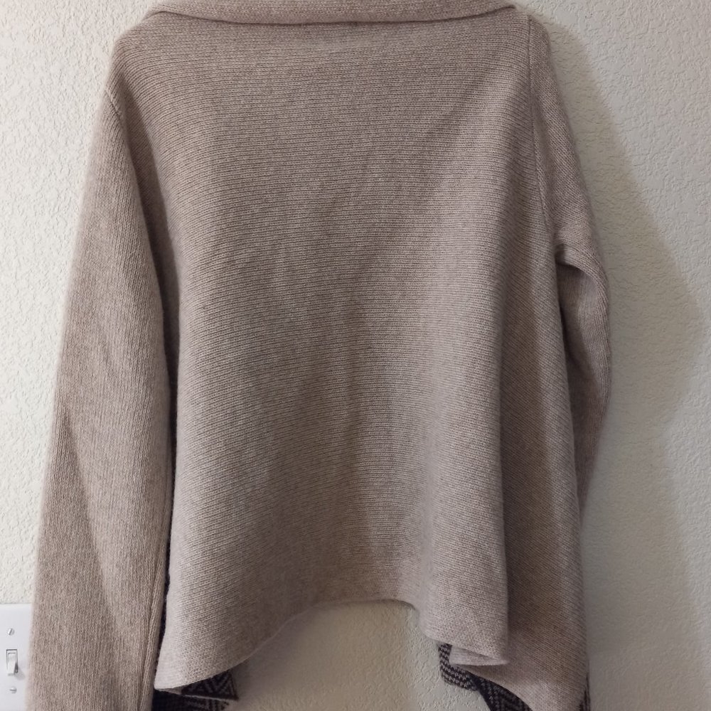 A. Ida Append Front Wool Blend Sweater. Size Large - image 6